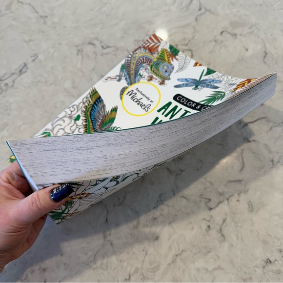 Michael’s Color & Create Animal World Adult Coloring Book - Picture 5 of 5